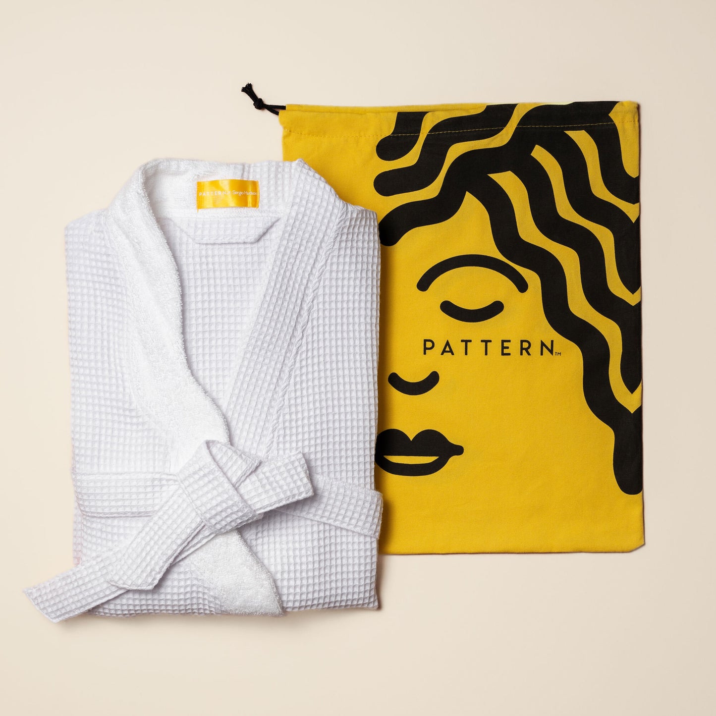 PATTERN x SERGIO HUDSON Curl-Conscious Robe