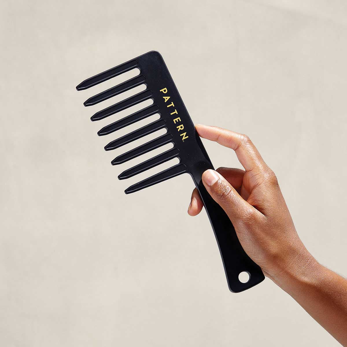 wide tooth brush