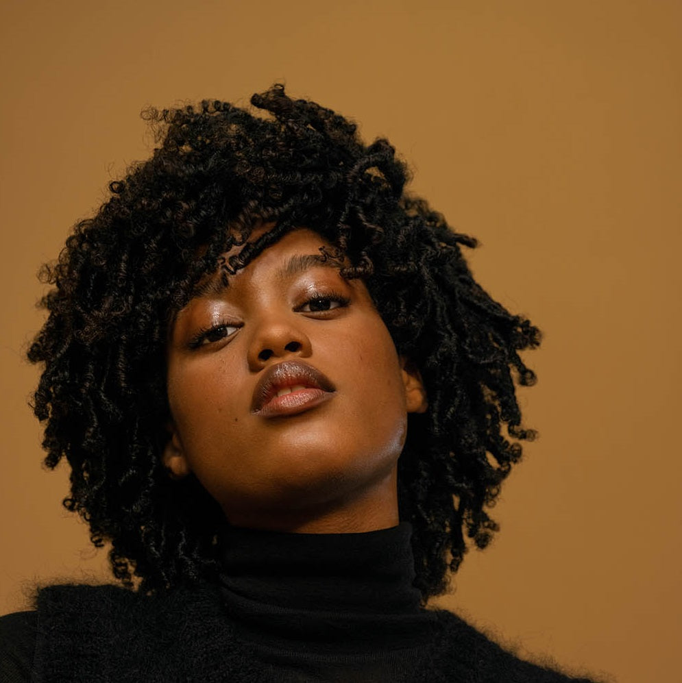 womna with 4c hair