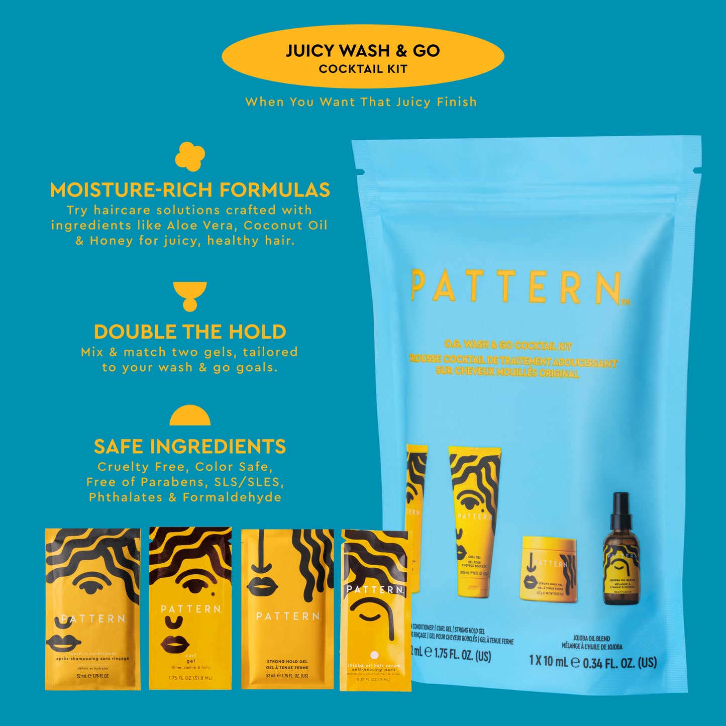 Juicy Wash & Go Kit