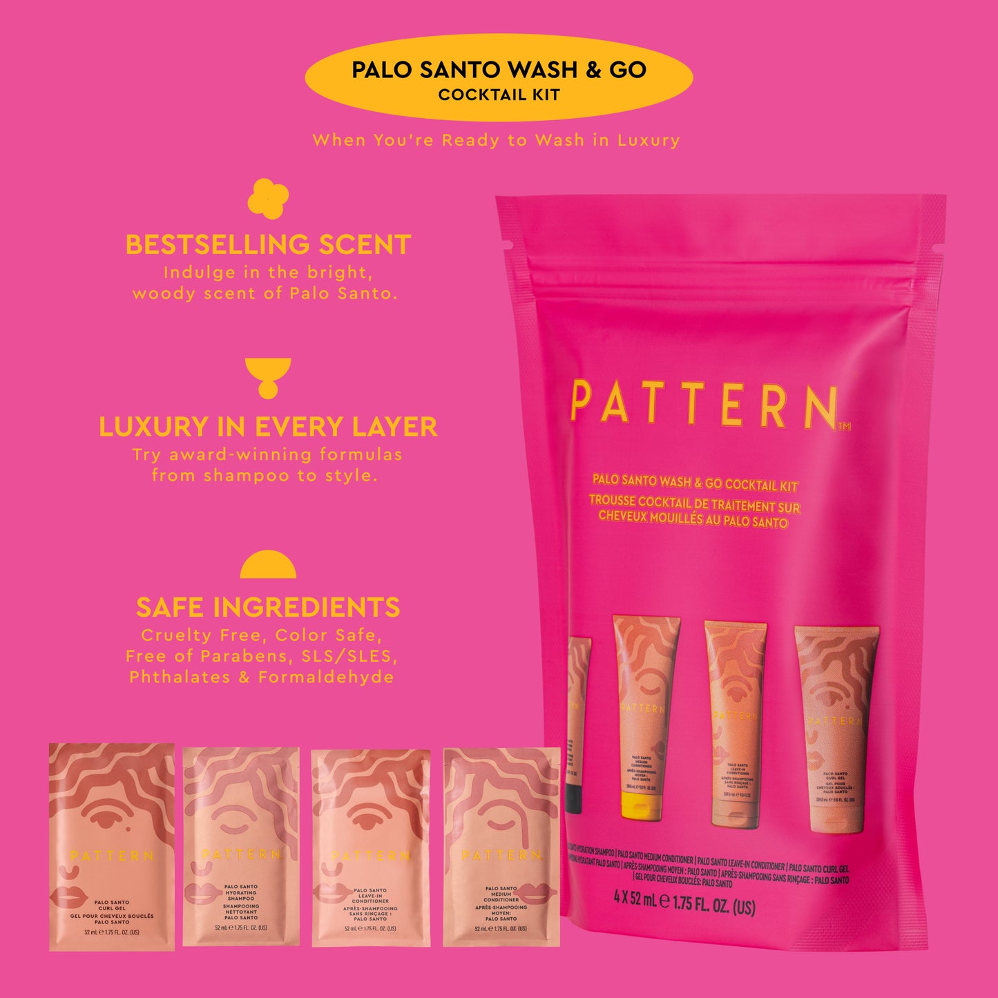 Palo Santo Wash & Go Kit